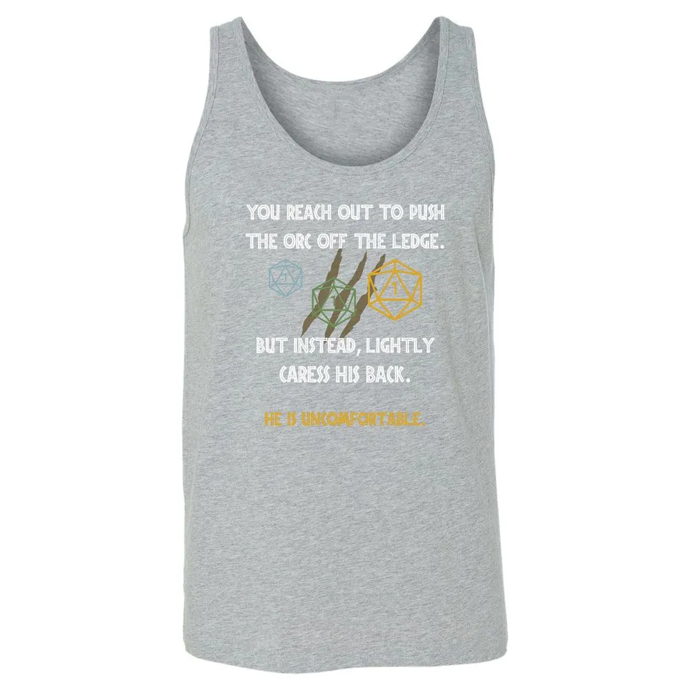 YOU REACH OUT TO PUSH Unisex Jersey Tank - Athletic Heather - 4