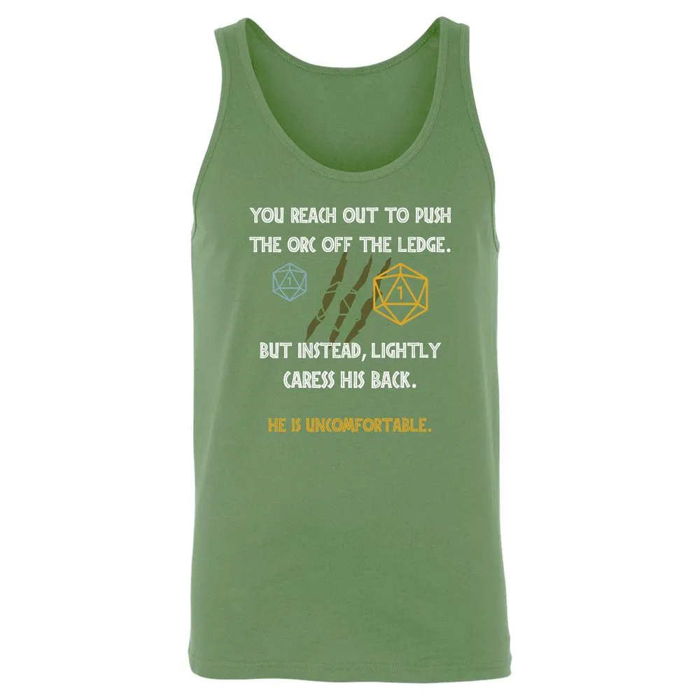 YOU REACH OUT TO PUSH Unisex Jersey Tank - Leaf - 10