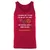 YOU REACH OUT TO PUSH Unisex Jersey Tank - Red - 11