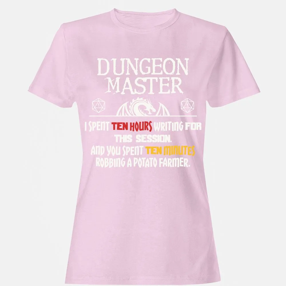 Dungeon Master Chaos Meme Women's T-Shirt - Light Pink - 9
