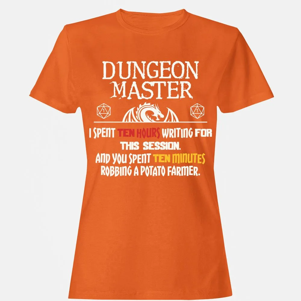 Dungeon Master Chaos Meme Women's T-Shirt - Orange - 11