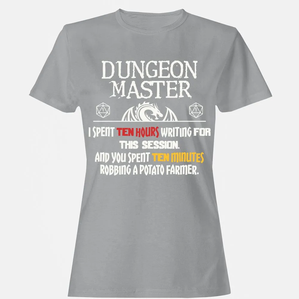 Dungeon Master Chaos Meme Women's T-Shirt - Sport Grey - 15