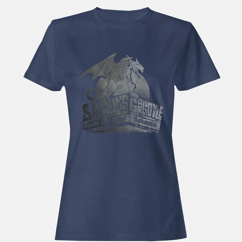 Strahd’s Gargoyle Women's T-Shirt - Navy - 10