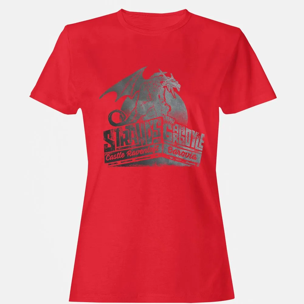 Strahd’s Gargoyle Women's T-Shirt - Red - 13