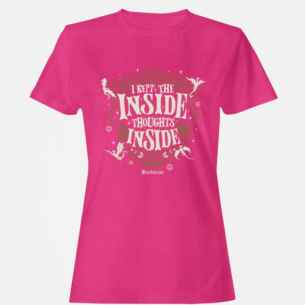 Barbarian I Kept The Inside Thoughts Inside - Heliconia - 6