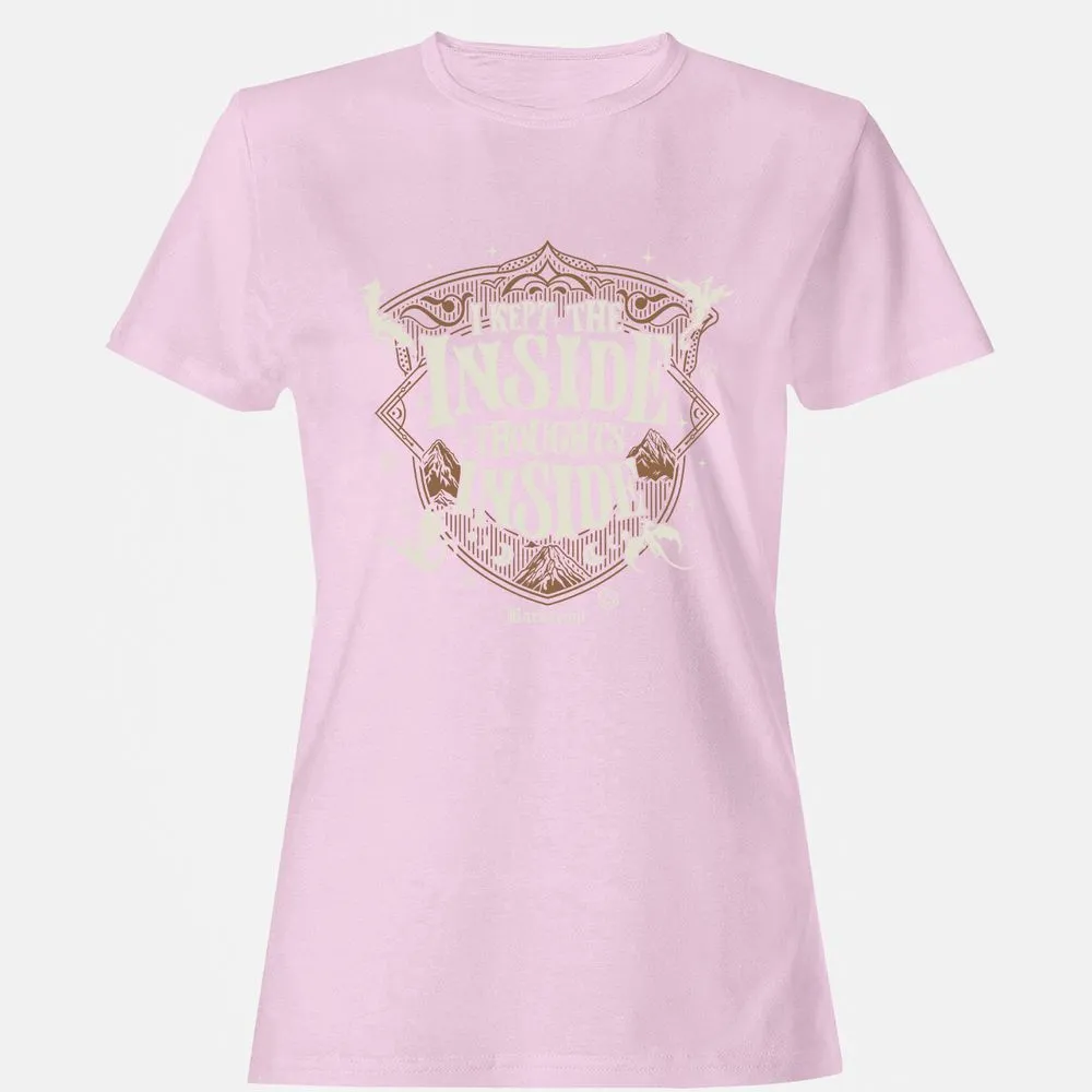 Barbarian I Kept The Inside Thoughts Inside - Light Pink - 9