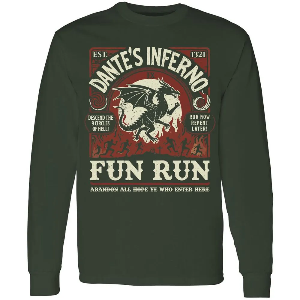 Dante’s Inferno Fun Run – Faerun Fantasy - Forest Green - 4