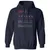 Ambivert Stats Classic Unisex Hoodie - Navy - 2