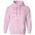 Ambivert Stats Classic Unisex Hoodie - Light Pink - 3