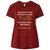 YOU REACH OUT TO PUSH Ladies Curvy Jersey - Cardinal - 10