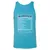 ADHD&D Nutrition Facts Unisex Jersey Tank - Aqua Triblend - 3