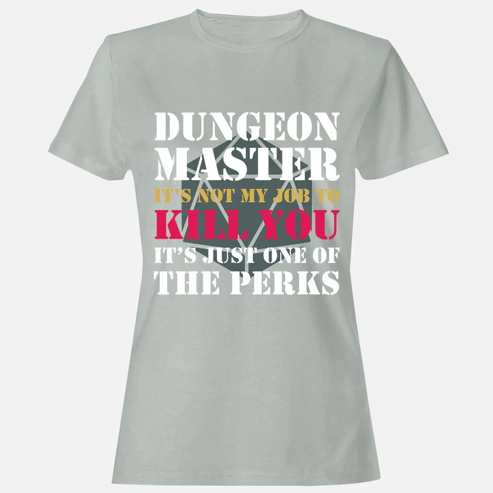 DUNGEON MASTER NOT MY JOB Women's T-Shirt - Ash - 2