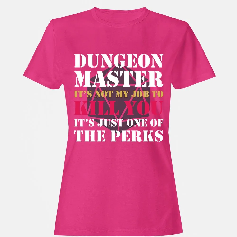 DUNGEON MASTER NOT MY JOB Women's T-Shirt - Heliconia - 6