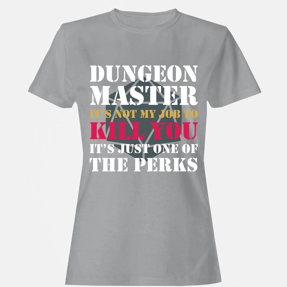 DUNGEON MASTER NOT MY JOB Women's T-Shirt - Sport Grey - 15