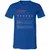 Ambivert Stats Unisex V-Neck T-Shirt - True Royal - 4