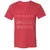 Ambivert Stats Unisex V-Neck T-Shirt - Heather Red - 16