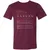 Birder Stats Unisex V-Neck T-Shirt - Maroon - 6