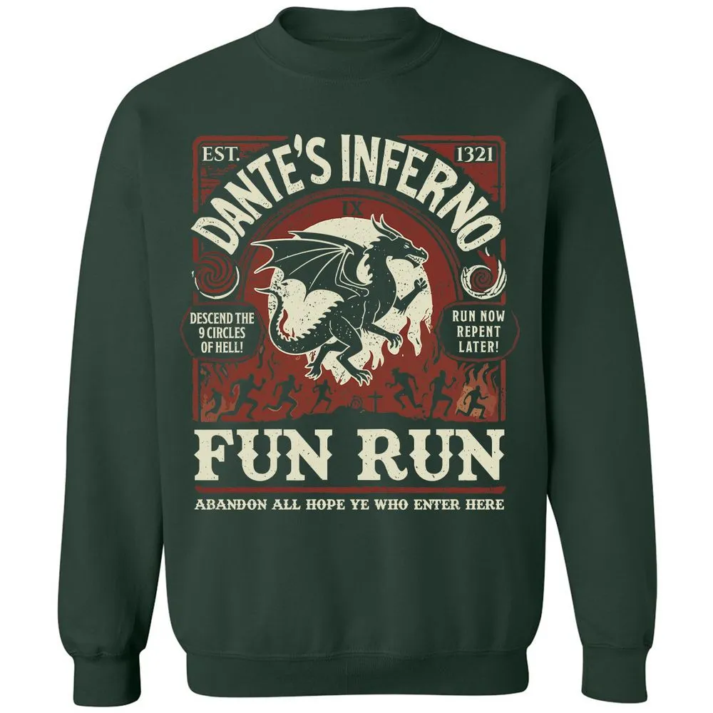 Dante’s Inferno Fun Run – Faerun Fantasy - Forest Green - 4