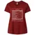 ADHD&D Nutrition Facts Ladies Curvy Jersey - Cardinal - 10