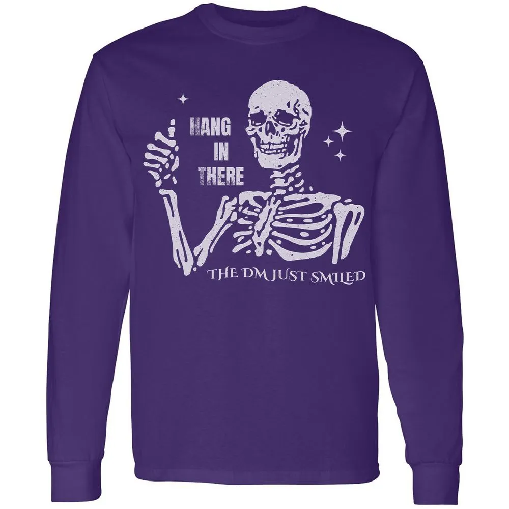 Hang In There – The DM Just Smiled Skeleton - Purple - 13
