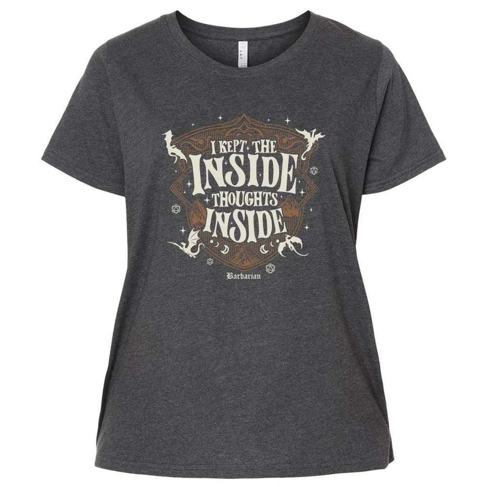 Barbarian I Kept The Inside Thoughts Inside - Vintage Smoke - 4