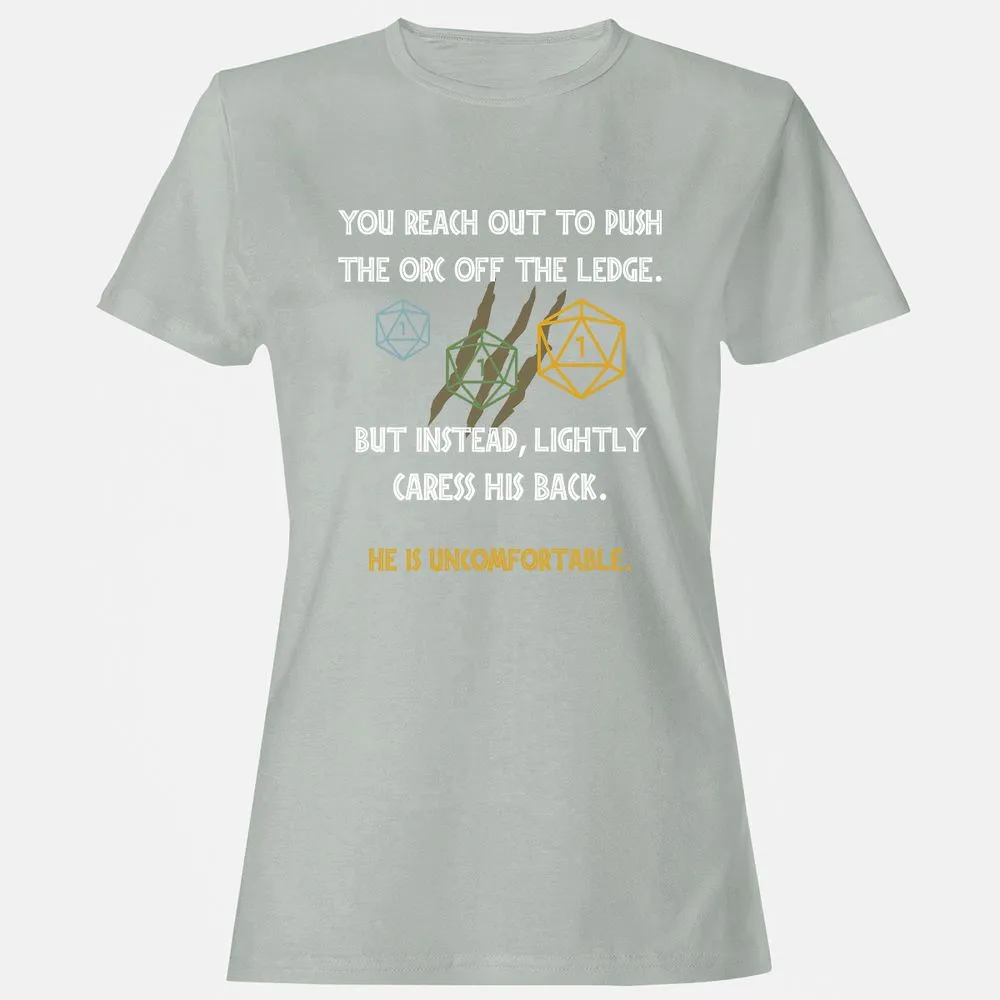 YOU REACH OUT TO PUSH Women's T-Shirt - Ash - 2