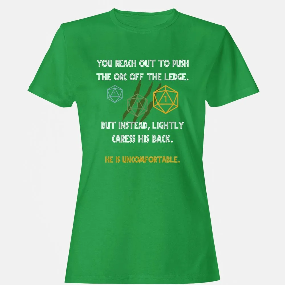 YOU REACH OUT TO PUSH Women's T-Shirt - Irish Green - 7