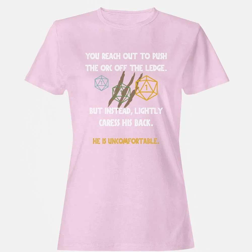 YOU REACH OUT TO PUSH Women's T-Shirt - Light Pink - 9