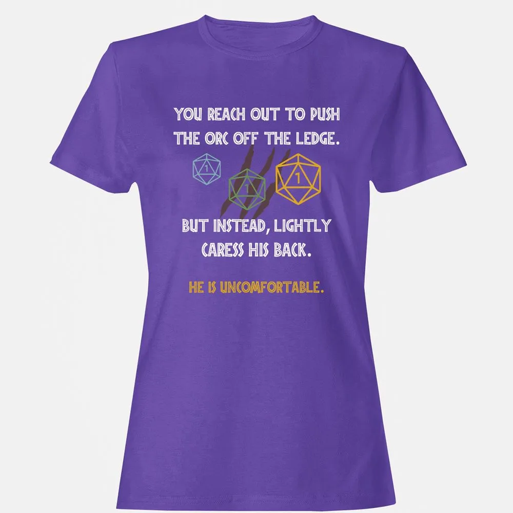 YOU REACH OUT TO PUSH Women's T-Shirt - Purple - 12