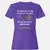 YOU REACH OUT TO PUSH Women's T-Shirt - Purple - 12