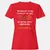 YOU REACH OUT TO PUSH Women's T-Shirt - Red - 13