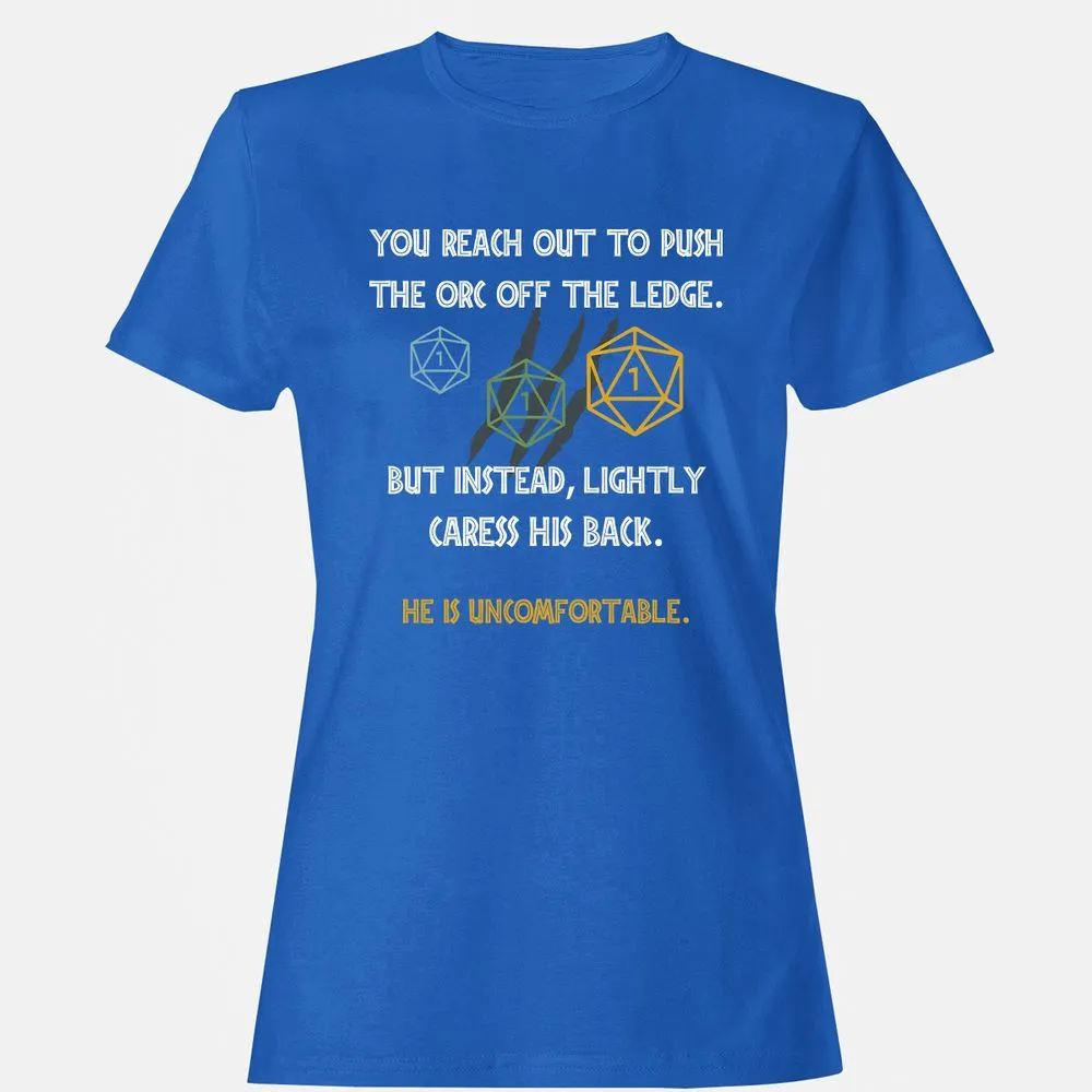 YOU REACH OUT TO PUSH Women's T-Shirt - Royal - 14
