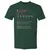 Aquarius Stats Premium Unisex T-Shirt - Forest Green - 13