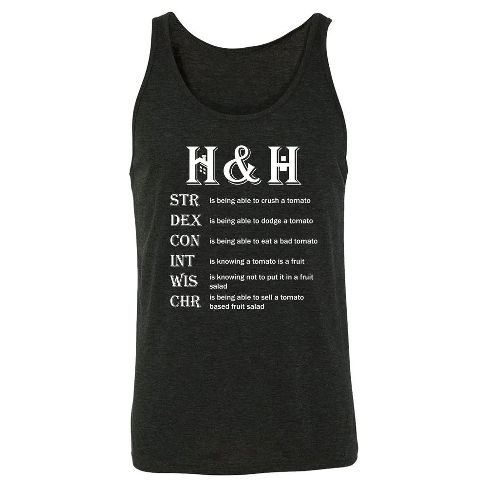 H&H - House and Humans Tomato Stat - Charcoal Black Triblend - 5