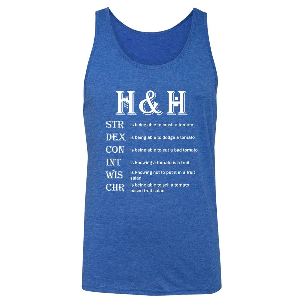 H&H - House and Humans Tomato Stat - True Royal Triblend - 12