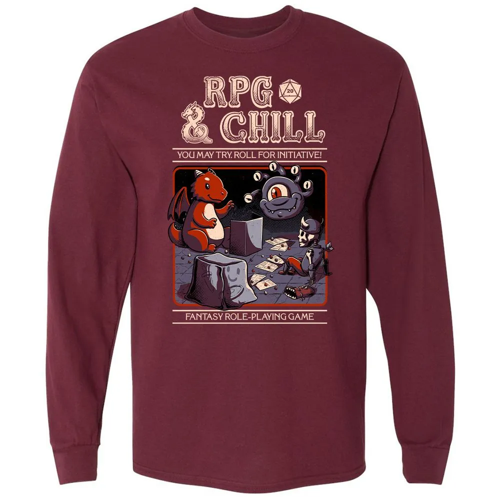 RPG & CHILL - Maroon - 11