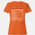 ADHD&D Nutrition Facts Women's T-Shirt - Orange - 11