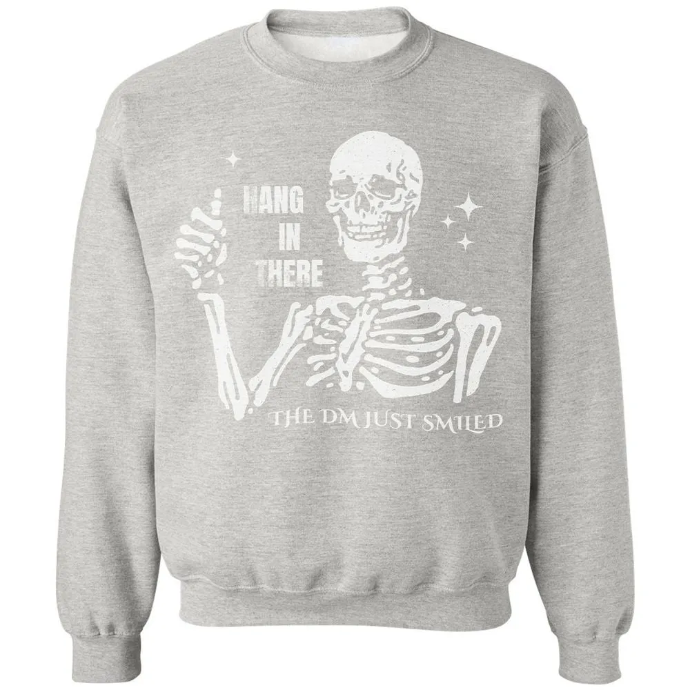 Hang In There – The DM Just Smiled Skeleton - Ash - 8
