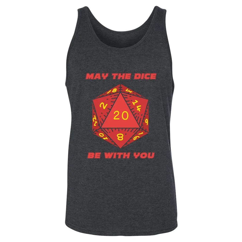May the Dice Be With You - Dark Grey Heather - 6