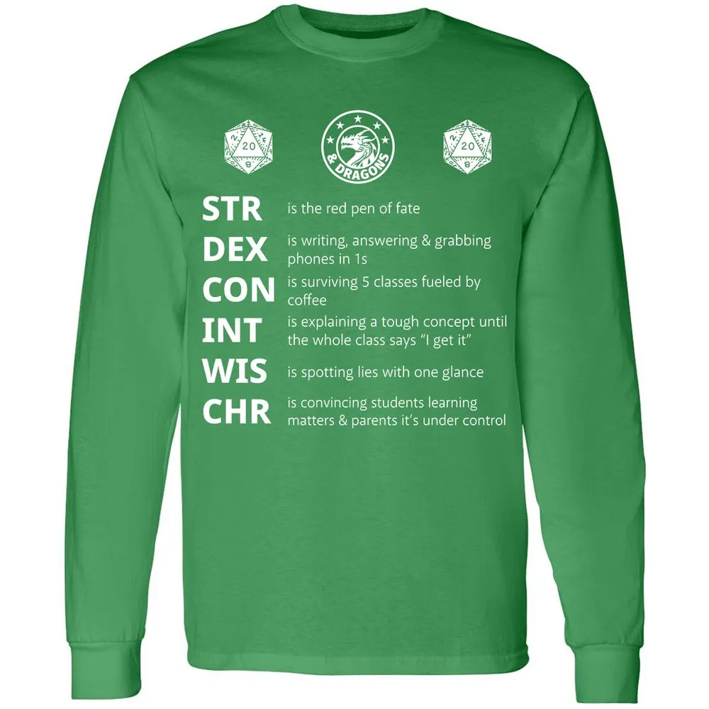 How to RPG with Teacher - Irish Green - 10