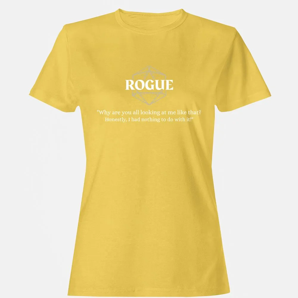 Rogue – Why Are You All Looking At Me Like That Women's T-Shirt - Daisy - 4