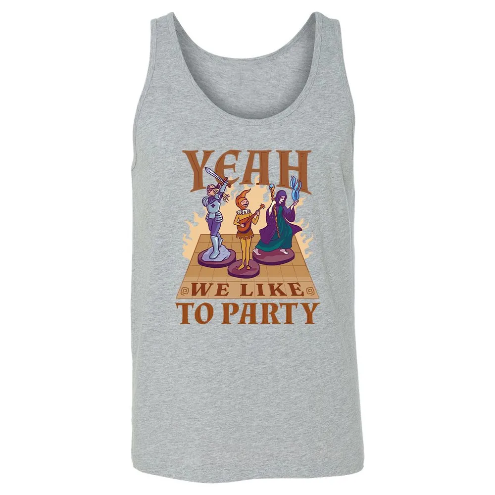 Yeah We Like to Party - Athletic Heather - 4