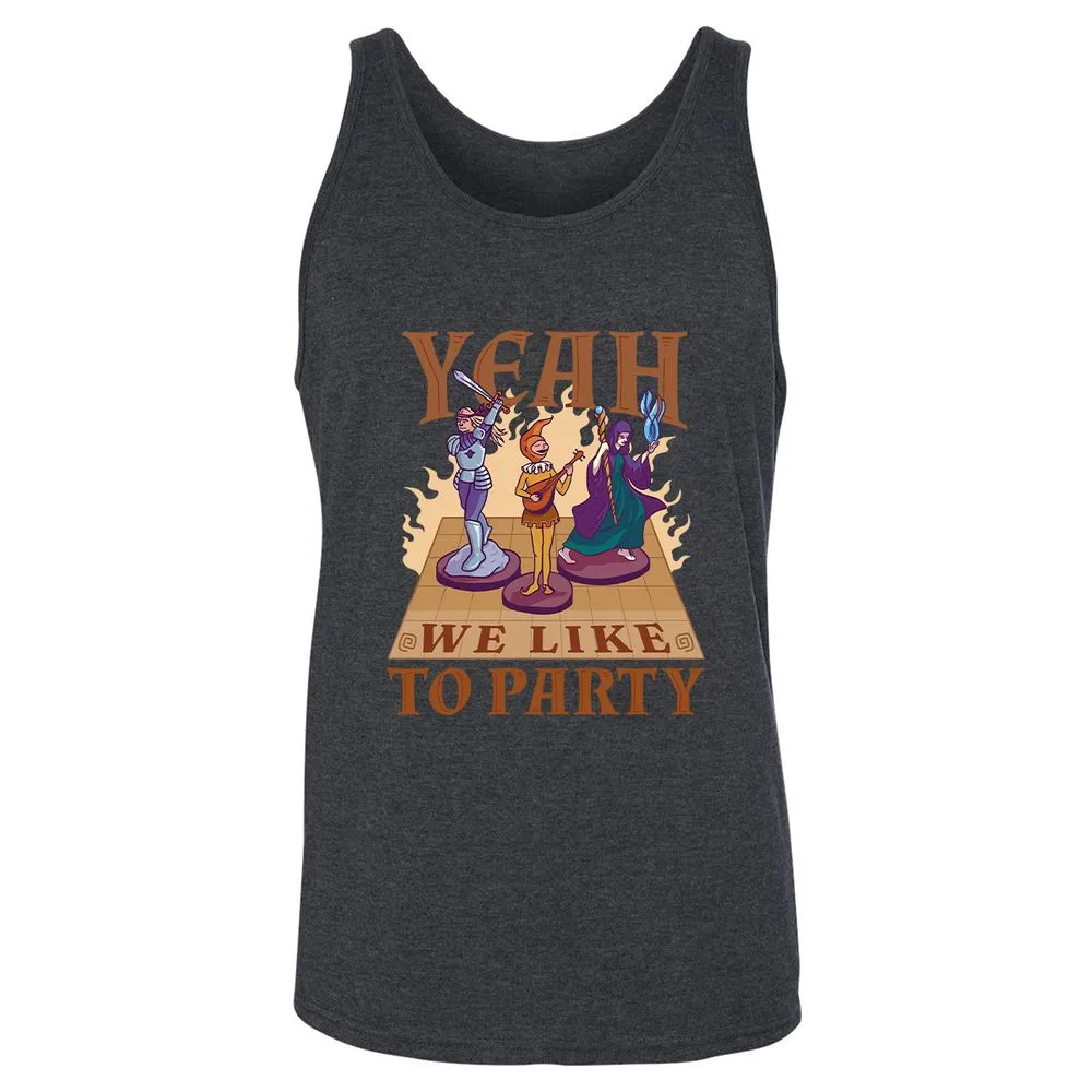 Yeah We Like to Party - Dark Grey Heather - 6