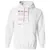 Aquarius Stats Classic Unisex Hoodie - White - 11