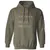 Aquarius Stats Classic Unisex Hoodie - Military Green - 4