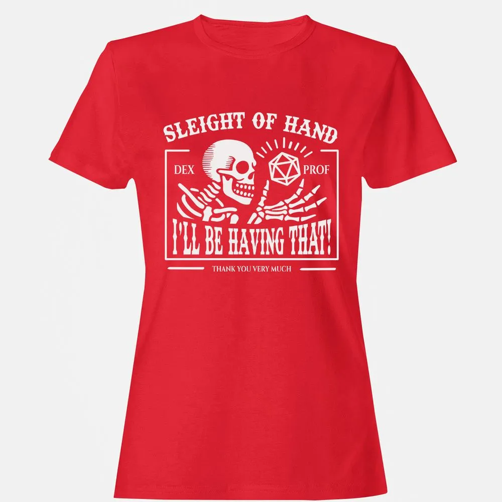 Sleight of Hand – I’ll Be Having That! - Red - 13