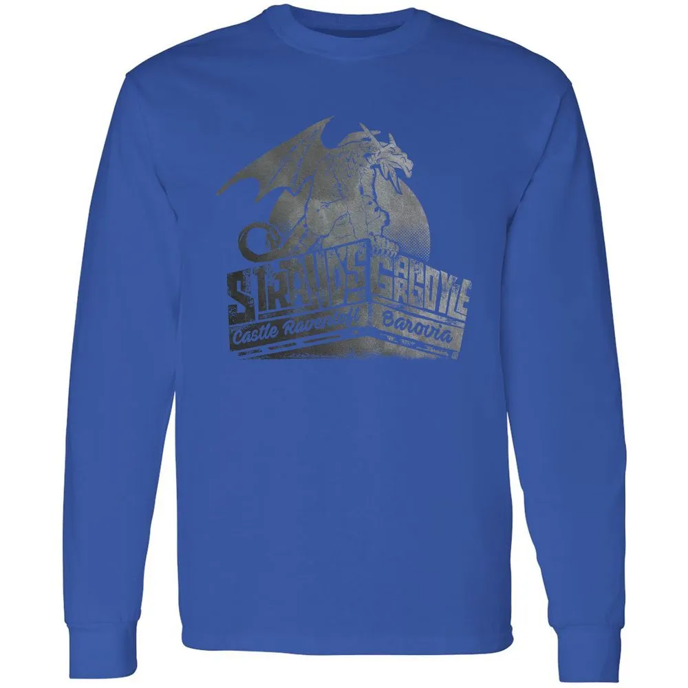 Strahd’s Gargoyle Long Sleeve T-Shirt - Royal - 8