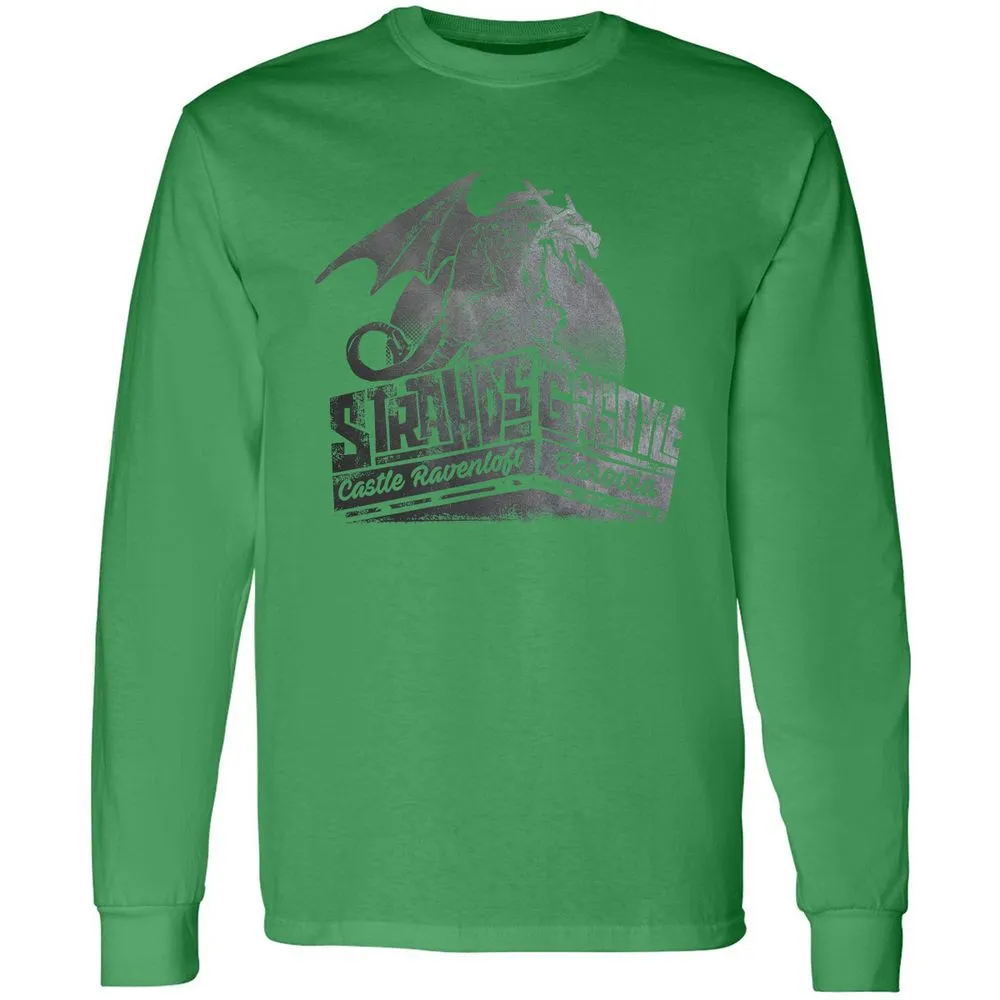 Strahd’s Gargoyle Long Sleeve T-Shirt - Irish Green - 10