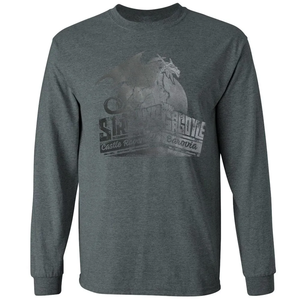 Strahd’s Gargoyle Long Sleeve T-Shirt - Dark Heather - 15