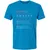 Antisocial Stats Premium Unisex T-Shirt - Turquoise - 16